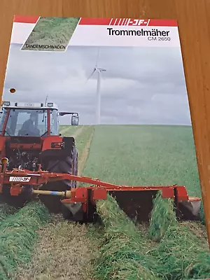 Buy Prospectus JF Drum Mower Tractor Tractor Brochure 19 • 9.51$