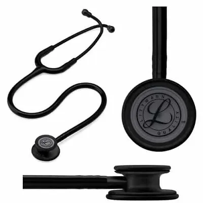 Buy 3M Littmann Classic III Stethoscope All Black 5803 Black Tube Black & Chestpiece • 115$