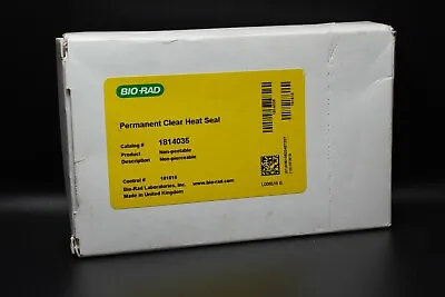 Buy BioRad PCR Plate Heat Seal, Clear, Permanent #1814035 • 49.99$