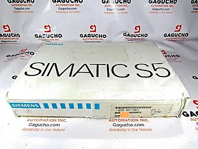 Buy Siemens Simatic S5 Central Processing Unit 6es5 942-7ub11 • 69$