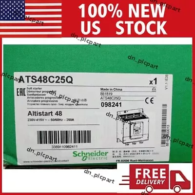 Buy ATS48C25Q NEW Schneider Soft Starter Shipping Free By DHL • 3,030.60$