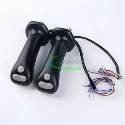 Buy 1 Pair Joystick Handle 4 BUTTONS FIT REXROTH EXCAVATOR NEW • 97.90$