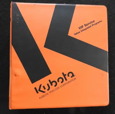 Buy Kubota Fz2100 Fz2400 Zero Turn Front Mower Workshop Service Manual W/binder Nice • 79.96$