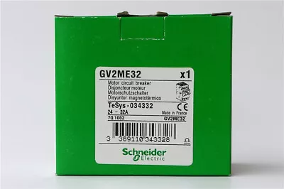 Buy ORIGINAL Schneider Electric GV2 ME32 Circuit Breaker GV2ME32 • 65$