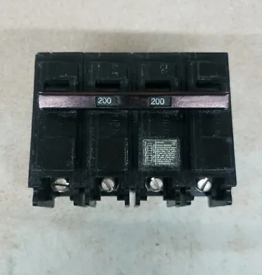 Buy SIEMENS EQ9685 4 Pole 200 AMP Type EQ Main Circuit Breaker • 139.99$