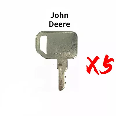 Buy Fit John Deere Ignition 5 Keys Skid Steer Columbia Part #T20942 • 8$