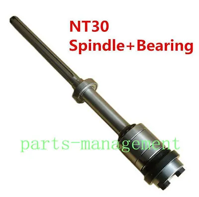 Buy Bridgeport Milling Machine CNC NT30 Shaft Spindle + Bearing Vertical Mill Part • 246.39$