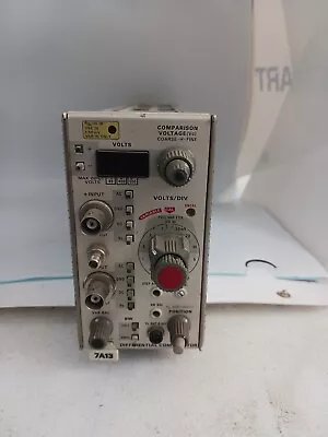 Buy TEKTRONIX 7A13 100MHz Differential Vertical Plugin For 7000 Oscilloscope B3 • 39.99$