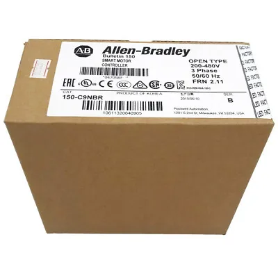 Buy New Factory Sealed Allen-Bradley 150-C9NBR SMC-3 Smart Motor Controller 150C9NBR • 398$