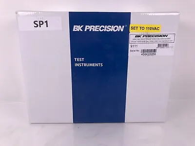 Buy (New) BK Precision 9111 Programmable DC Power Supply, 60V/8A, 180W, 120V • 369.99$