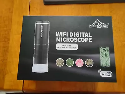 Buy MAXLAPTER Wireless Digital Microscope, 50X-1000X Portable USB WiFi Handheld D... • 6$