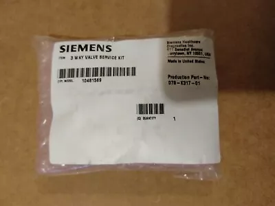Buy NEW! Siemens Advia Centaur XP And Classic 3 WAY VALVE SERVICE KIT 10481569 • 9.99$