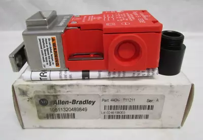 Buy New Allen Bradley 440k-t11211 Safety Interlock Switch With Key • 79.99$