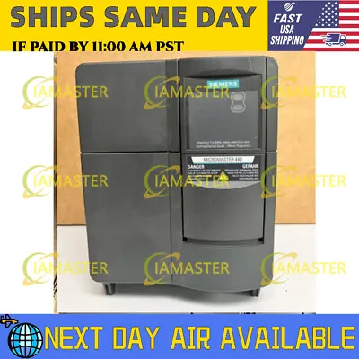 Buy USED Siemens 6SE6440-2UD31-1CA1 MicroMaster 440 Constant Torque Power 3AC Sealed • 450$