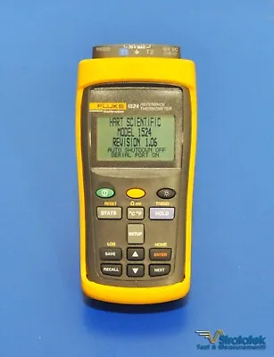 Buy Fluke Hart Scientific 1524 Dual Channel Reference Thermometer 180 Day Warranty • 2,249$