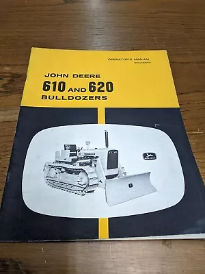 Buy John Deere 610 And 620 Bulldozers Operators Manual OM-U15831U • 15.65$