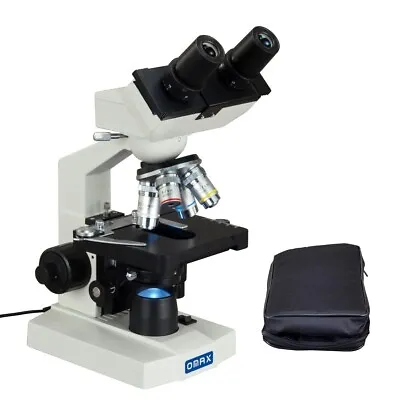 Buy 40X-2500X Binocular LED Compound Microscope Mechanical Stage+Vinyl Carrying Case • 248.99$