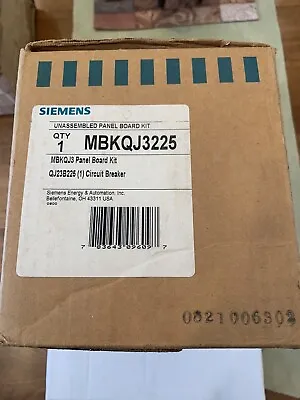 Buy New Siemens MBKQJ3225 Breaker Panel Board Switch Kit 225 Amps 240V QJ23B225 • 499.95$