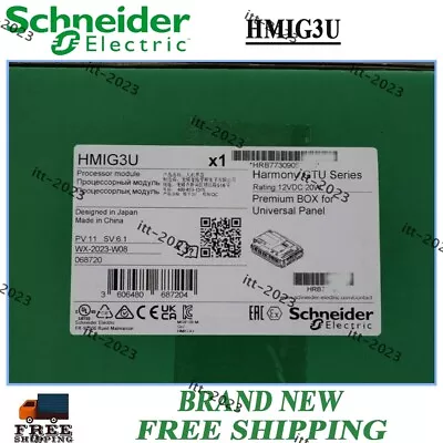 Buy New Schneider HMI HMIG3U Processor Module Schneidei Electric Free Shipping • 987.99$