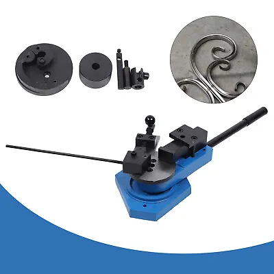 Buy Bender Flat Round Square Angle Bar Bending Machine Tool&Stopper & Scroll Tool • 217.45$