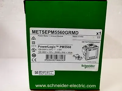 Buy Schneider Electric METSEPM5560GRMD PowerLogic PM5560 (Power Meter+Ground Module) • 599$