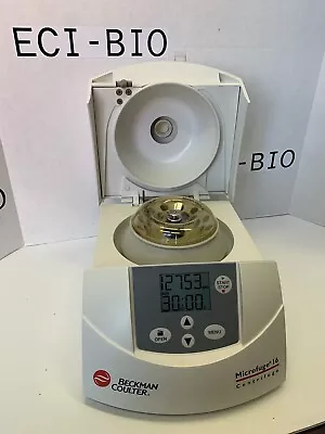 Buy Beckman Coulter Microfuge 16 Microcentrifuge • 1,000$