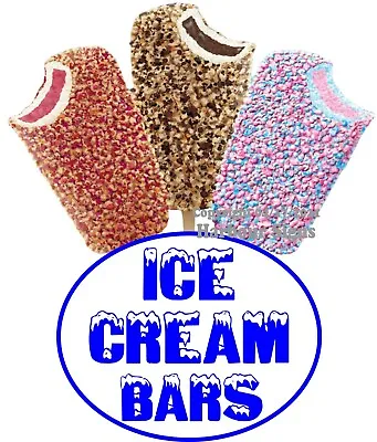 Buy Ice Cream Bars DECAL (Choose Your Size) Concession Food Truck Sign Sticker  • 12.99$