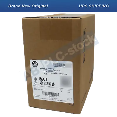 Buy New Original Allen-Bradley 25B-A4P8N114 PowerFlex 525 0.75KW(1HP) AC Drive • 379$