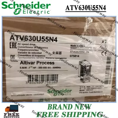 Buy Schneider ATV630U55N4 Inverter New In Box Schneider Electric Free Shipping • 1,411$
