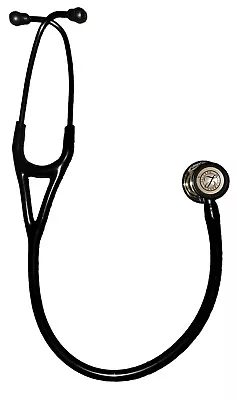 Buy New 3M Littmann 6179 Cardiology IV Stethoscope 27in. Black/Champagne • 125$
