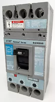 Buy FXD63B200 Siemens 200 Amp Circuit Breaker 600V *Next Day Option* • 424.99$