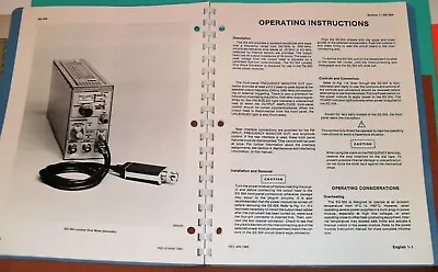 Buy Tektronix Manuals Operator - Instruction - Service | Original Paper Products • 20$