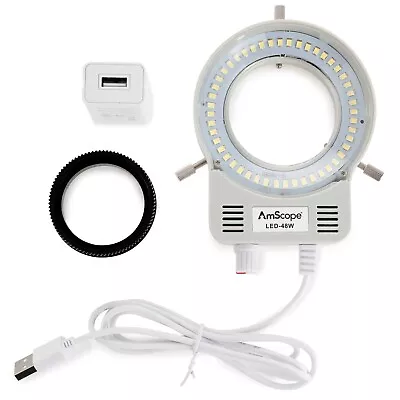 Buy AmScope 70 LED Microscope Ring Light With Dimmer • 29.99$