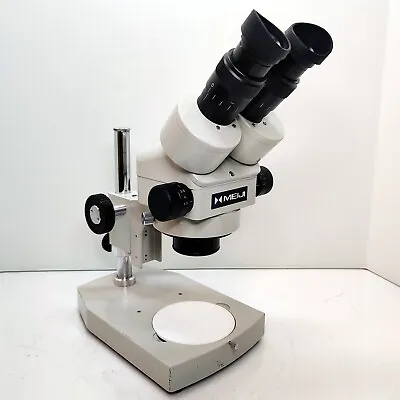 Buy MEIJI TECHNO EMZ-5 Zoom Stereo Microscope SWF20X Serviced With Stand NICE #905 • 895$