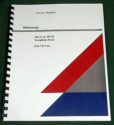 Buy Tektronix SD-22 / SD-26 Service Manual: Comb Bound & Protective Covers • 22.25$