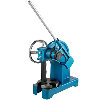 Buy Ratchet Arbor Press 3 Ton Rivet Press Machine Ring Type Cast Iron Assembly AP-3 • 242.99$