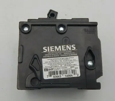 Buy Siemens 2 Poles Q250 50A 120/240V 60Hz Circuit Breaker NEW WITH NO BOX • 15.99$