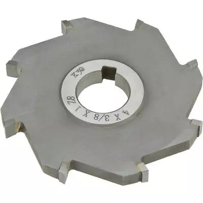 Buy Grizzly G9358 Carbide Tip Side Mill Cutter, 4  X 3/8  X 1  B - 8T • 65.95$