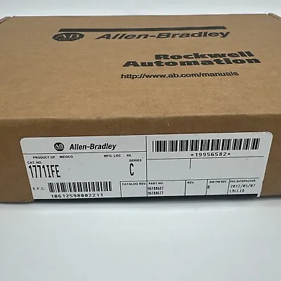 Buy 1771-IFE New Sealed ALLEN BRADLEY 1771IFE SER C PLC-5 Analog Input Module PLC • 247.80$