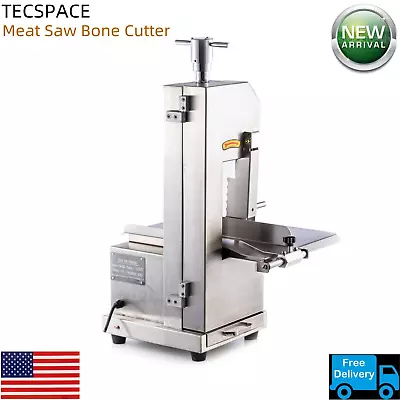 Buy TECSPACE Commercial 110V 850W 1.12HP Meat Saw Bone Cutter With 6 Sawing Blades • 528.99$