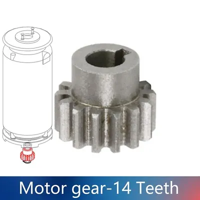 Buy Little Milling Motor Gear 14T For SIEG X2/X2L/Grizzly G8689/JET JMD-1L/CX605 • 24.51$