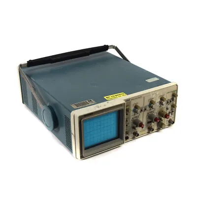 Buy Tektronix 2213A Analog Oscilloscope 60 MHz Power On & Displays, No Calibr AS/IS • 49.99$