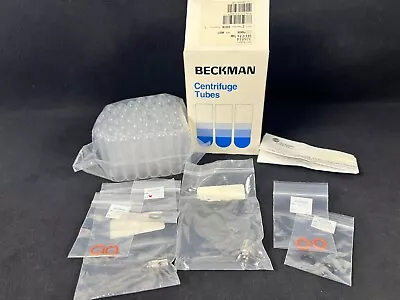 Buy Beckman Polyallomer Thinwall Centrifuge Tubes 326814 50 Pack 16x76mm NOS • 49.99$