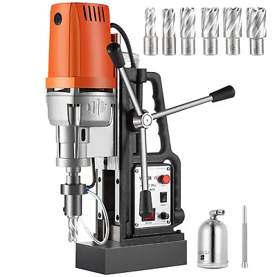Buy VEVOR MD50 Magnetic Drill Press Set Annular Cutter Kit Mag Drill & 7PCS • 263.99$