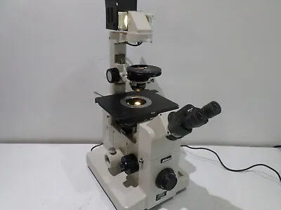 Buy Nikon Diaphot Inverted Phase Contrast Microscope W/ 3 OBJECTIVES • 495$