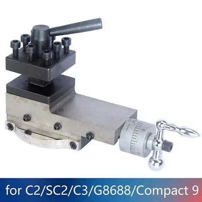 Buy Lathe Tool Holder Compound Rest Assembly For C3/C2/SC2/G8688/CX704/Compact 9 • 153.75$