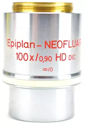 Buy Zeiss Epiplan-Neofluar 100x/0,90 - 100x/0.90 HD DIC Microscope Lens • 599.99$