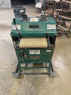 Buy Grizzly Industrial 16 In. 2 HP Drum Sander With Rubber Conveyor G1079R • 1,200$