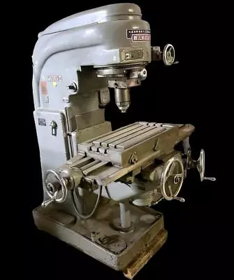 Buy Kearney & Trecker Model D Rotary-Head Milling Machine  220V 3 Phase • 2,790$