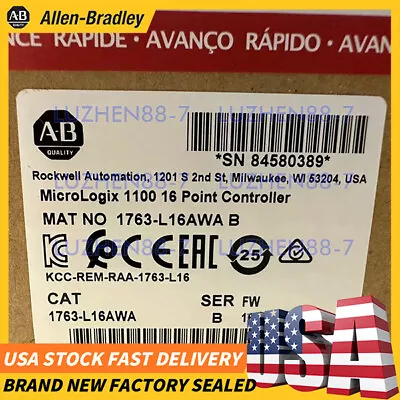 Buy 1763-L16AWA /B MicroLogix 1100 16 Point Controller Brand New Allen-Bradley • 1,099$